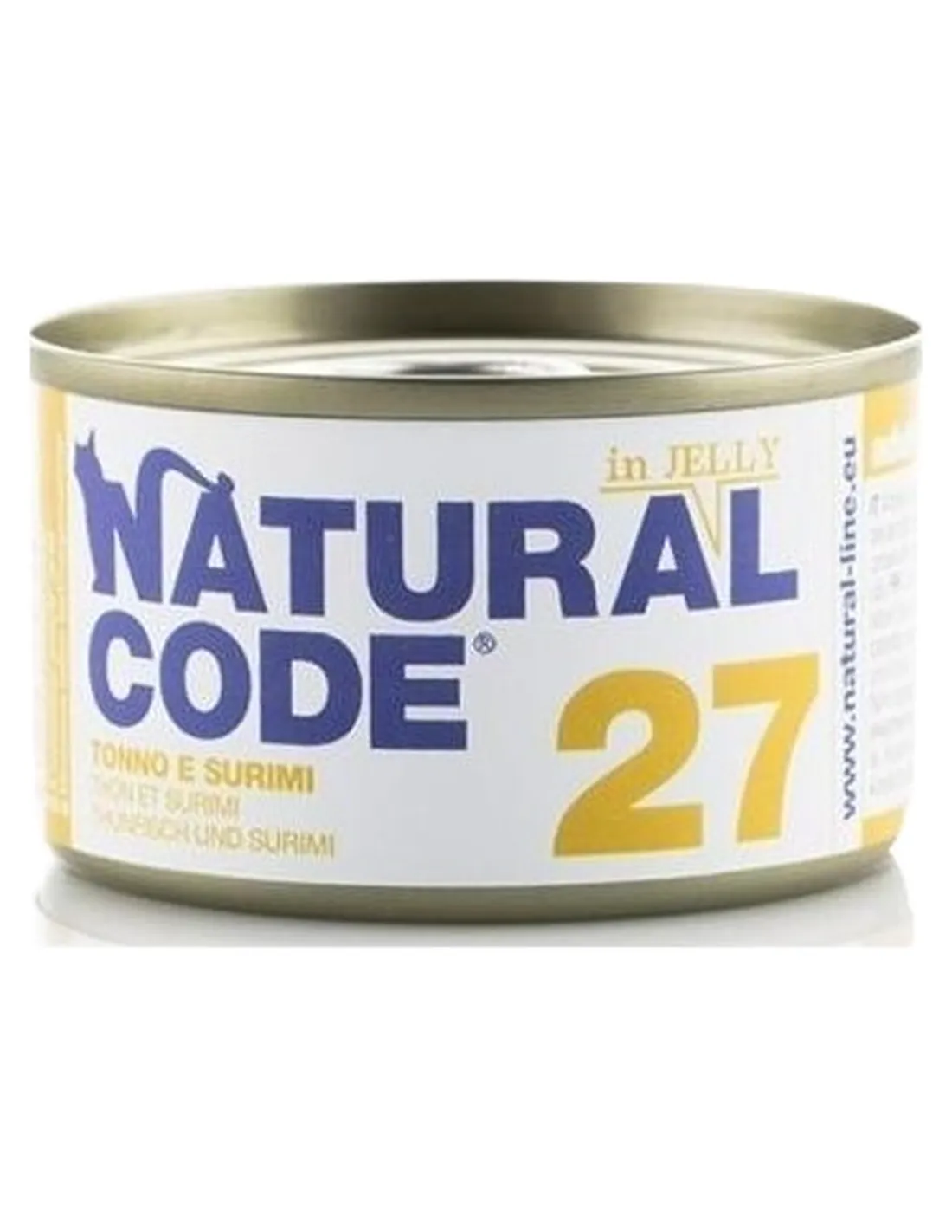 Natural code 27 gatto tonno e surimi soft jelly 85 gr  