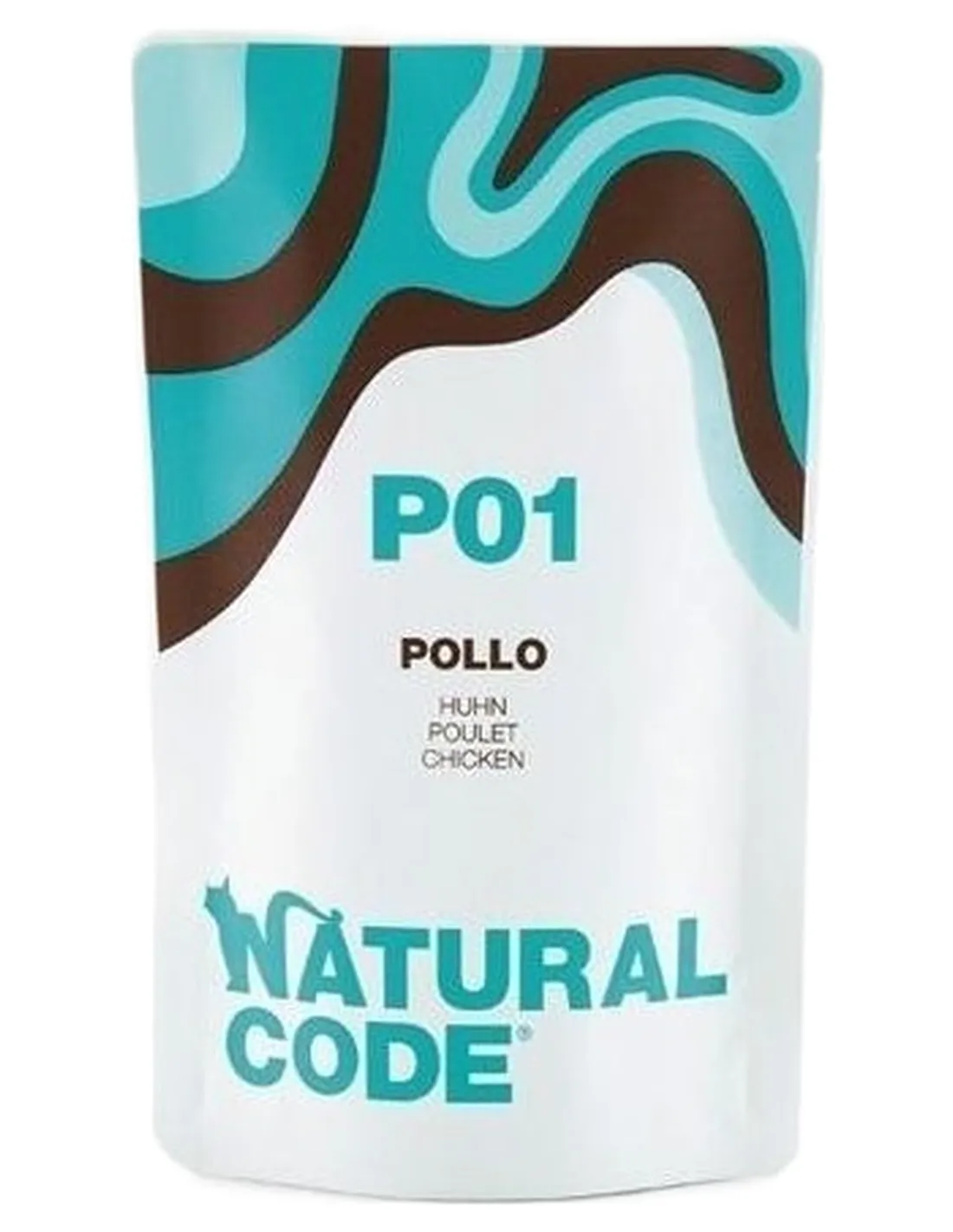 Natural code P01 gatto pollo 70 gr  
