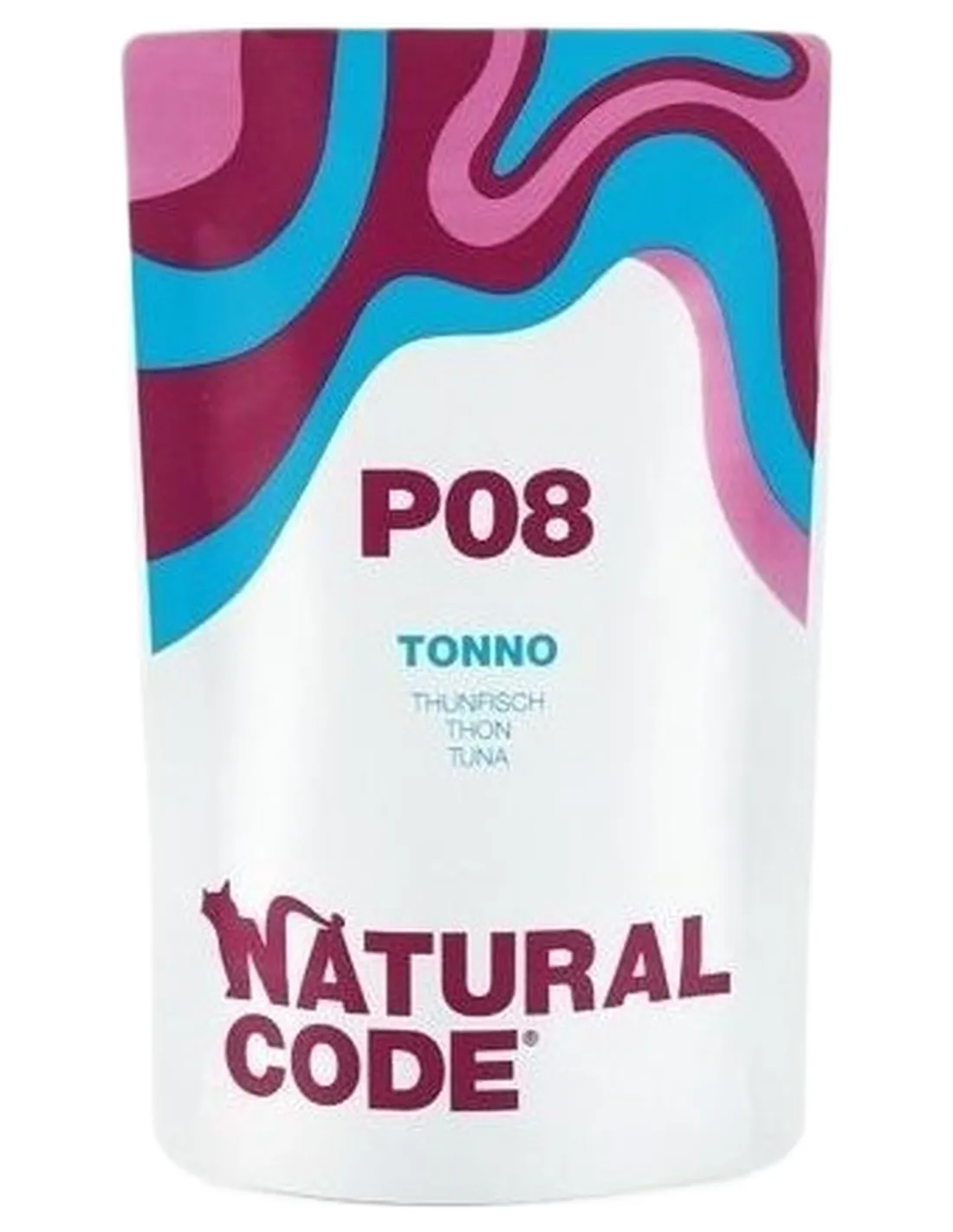 Natural code P08 gatto tonno 70 gr  