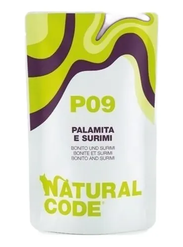 Natural code P09 gatto palamita e surimi 70 gr  