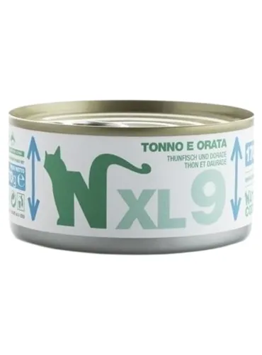 Natural code xl 9 gatto tonno e orata 170 gr  