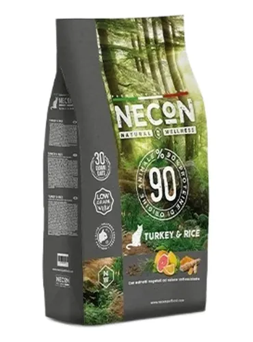 Necon natural wellness gatto adult tacchino e riso 1,5 kg  