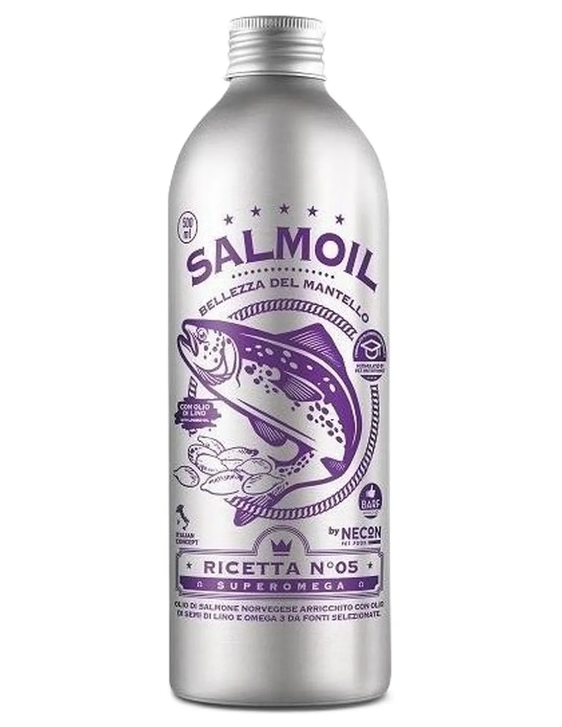 Necon salmoil ricetta n.05 superomega 500 ml  