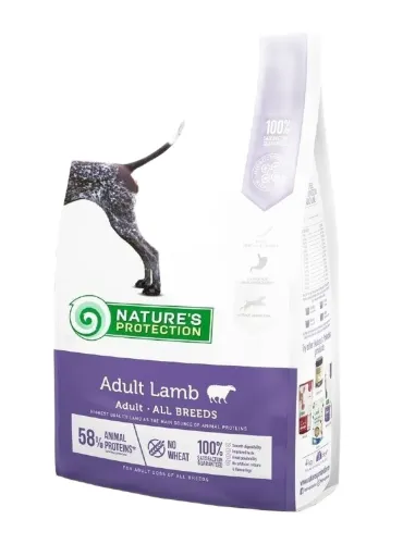 NaturÈs Protection cane adult all breed agnello 4 kg  