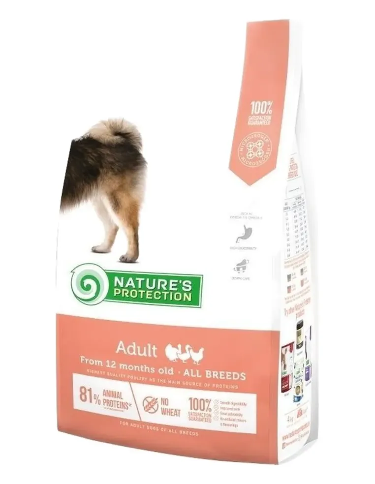 NaturÈs Protection cane adult all breeds pollo 4 kg  