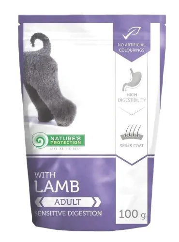 NaturÈs Protection POUCH cane adult agnello 100 gr  