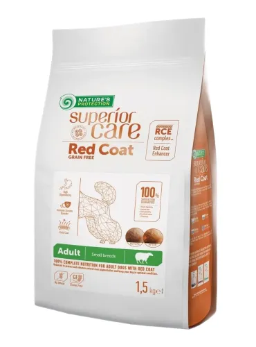 NaturÈs Protection Superior Care red coat small agnello 1,5 kg