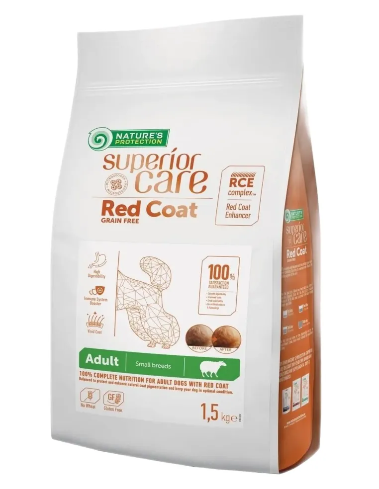 NaturÈs Protection Superior Care red coat small agnello 1,5 kg  