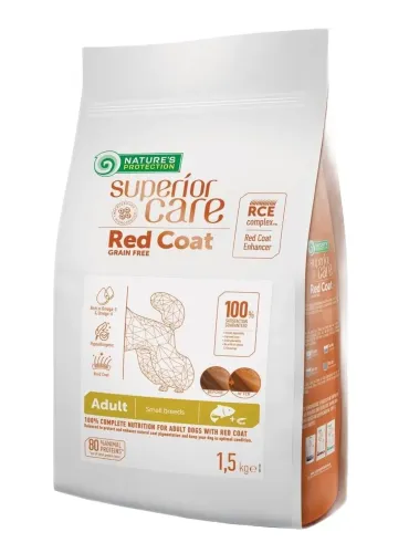 NaturÈs Protection Superior Care red coat small salmone 1,5 kg