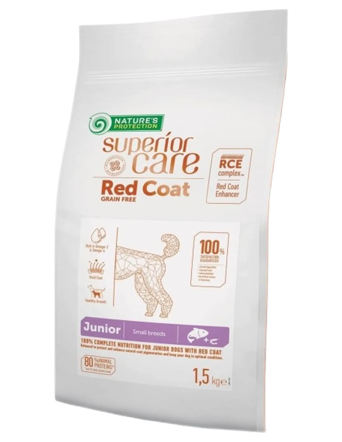 NaturÈs Protection Superior Care junior red coat small 1,5 kg  