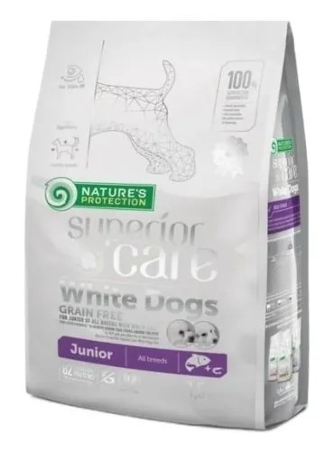 NaturÈs Protection Superior Care junior white dogs salmone 1,5 kg