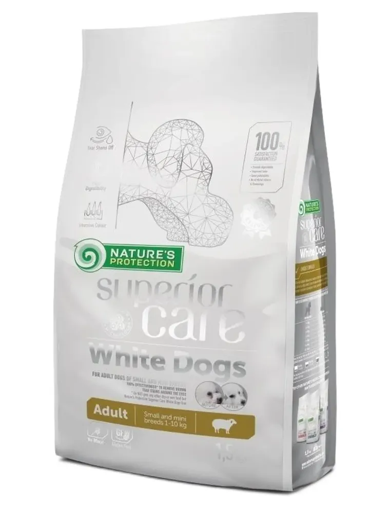 NaturÈs Protection Superior Care white dogs small agnello 1,5 kg  