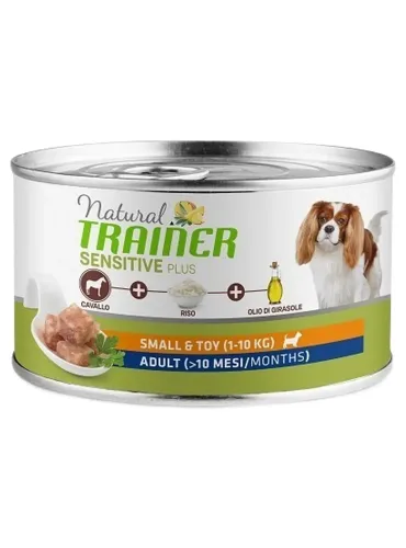Natural trainer Sensitive Plus cane SmalleToy Adult con cavallo 150 gr