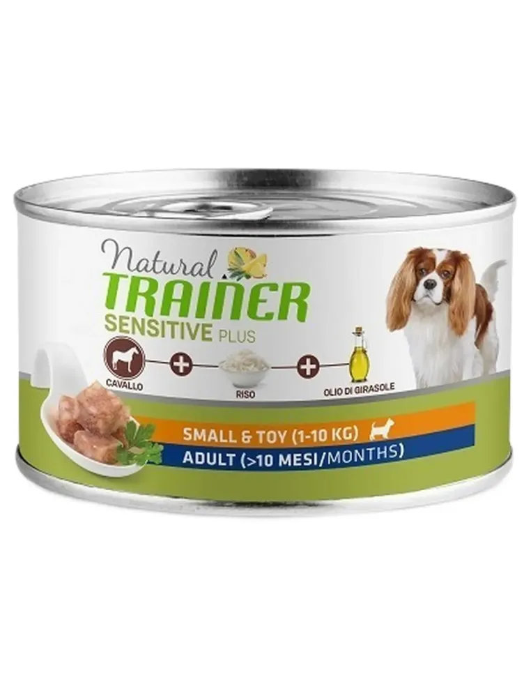 Natural trainer Sensitive Plus cane SmalleToy Adult con cavallo 150 gr  