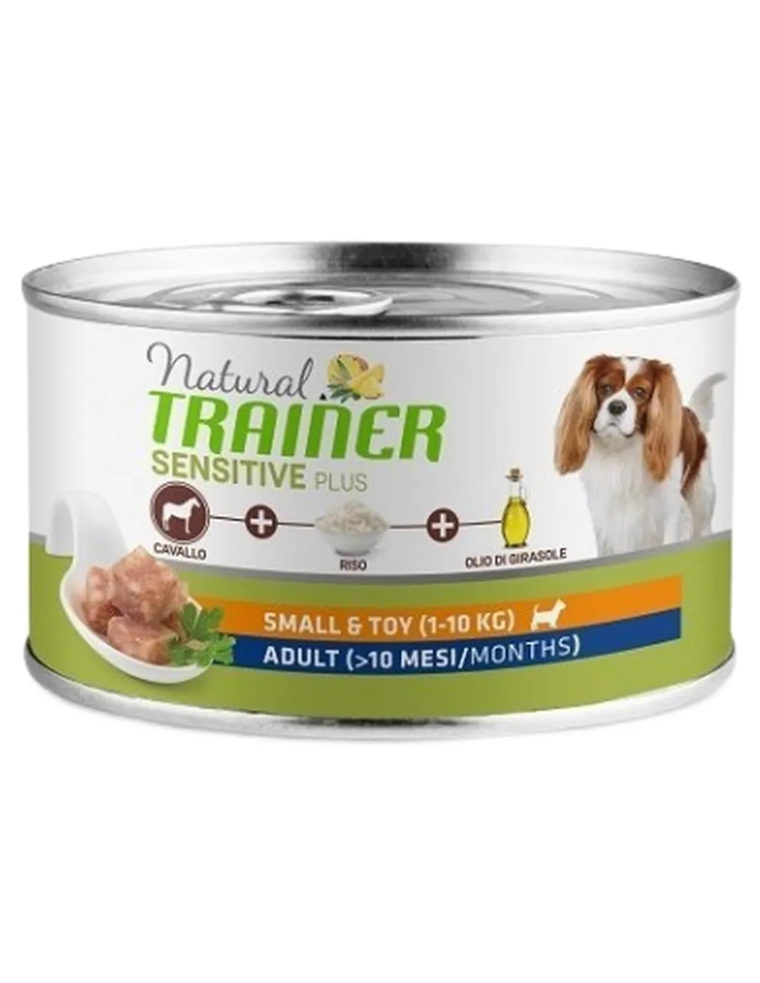 Natural trainer Sensitive Plus cane SmalleToy Adult con cavallo 150 gr   Natural trainer Sensitive Plus cane SmalleToy Adult con cavallo 150 gr