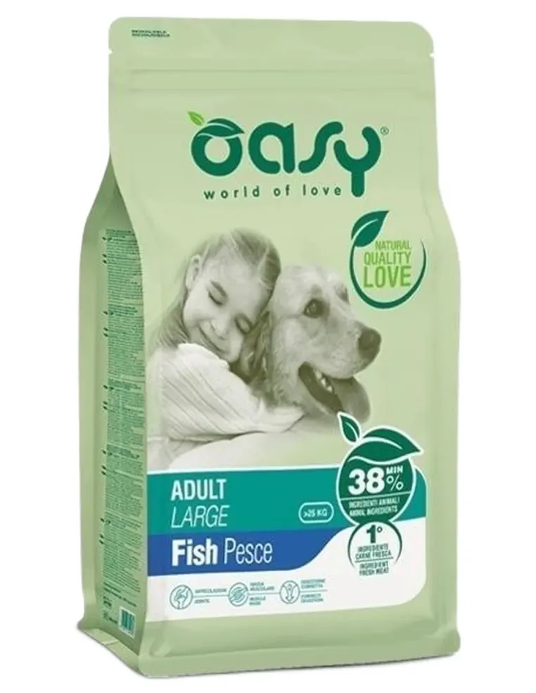 Oasy cane adult large pesce 12 kg  