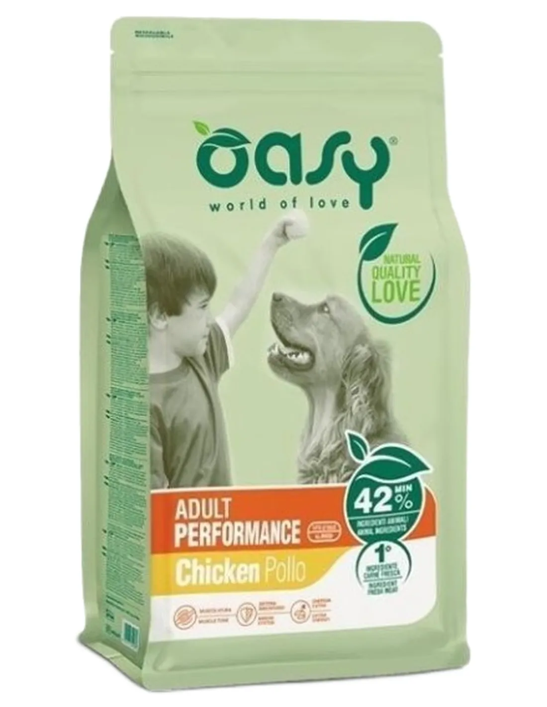 Oasy cane adult all breeds performance 3 kg   Oasy cane adult all breeds performance 3 kg