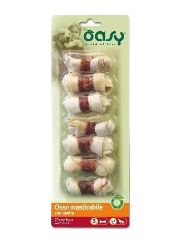 Oasy snack cane osso anatra taglia S 90 gr