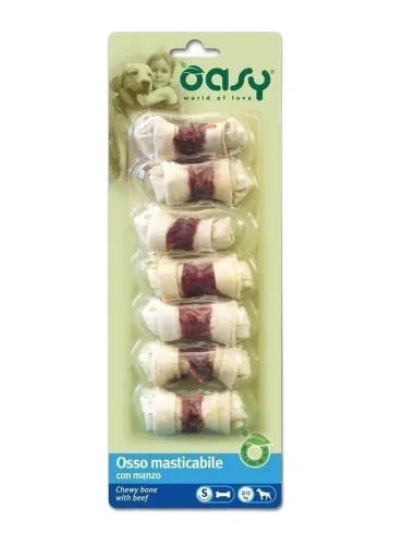Oasy snack cane osso manzo taglia S 90 gr  