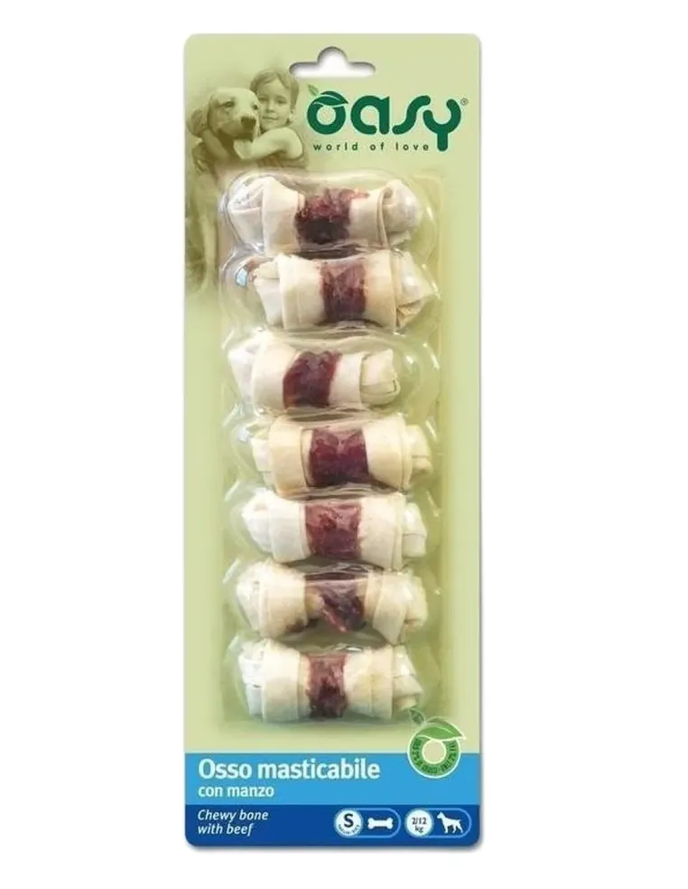 Oasy snack cane osso manzo taglia S 90 gr  