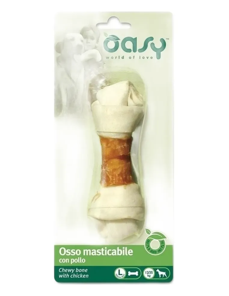 Oasy snack cane osso pollo taglia L 67 gr  