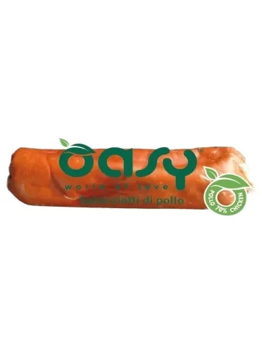 Oasy snack salsicciotti di pollo 8 gr  