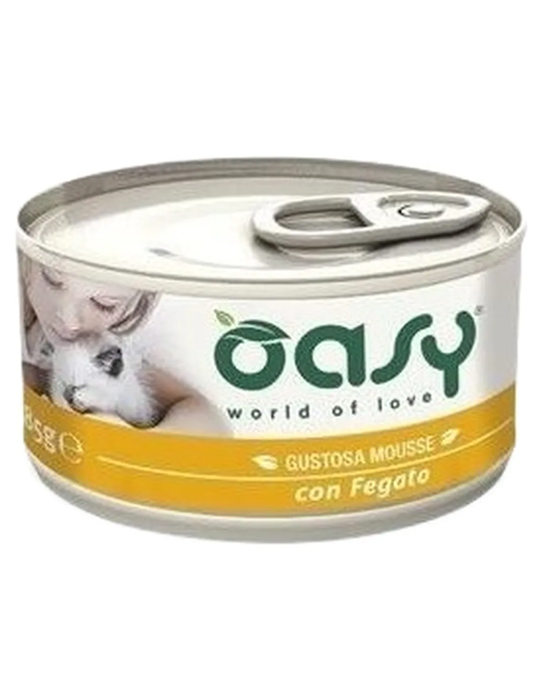 Oasy gatto mousse fegato 85 gr   Oasy gatto mousse fegato 85 gr