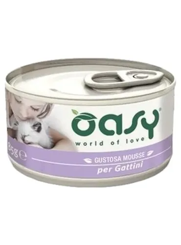 Oasy gatto mousse gattini 85 gr  