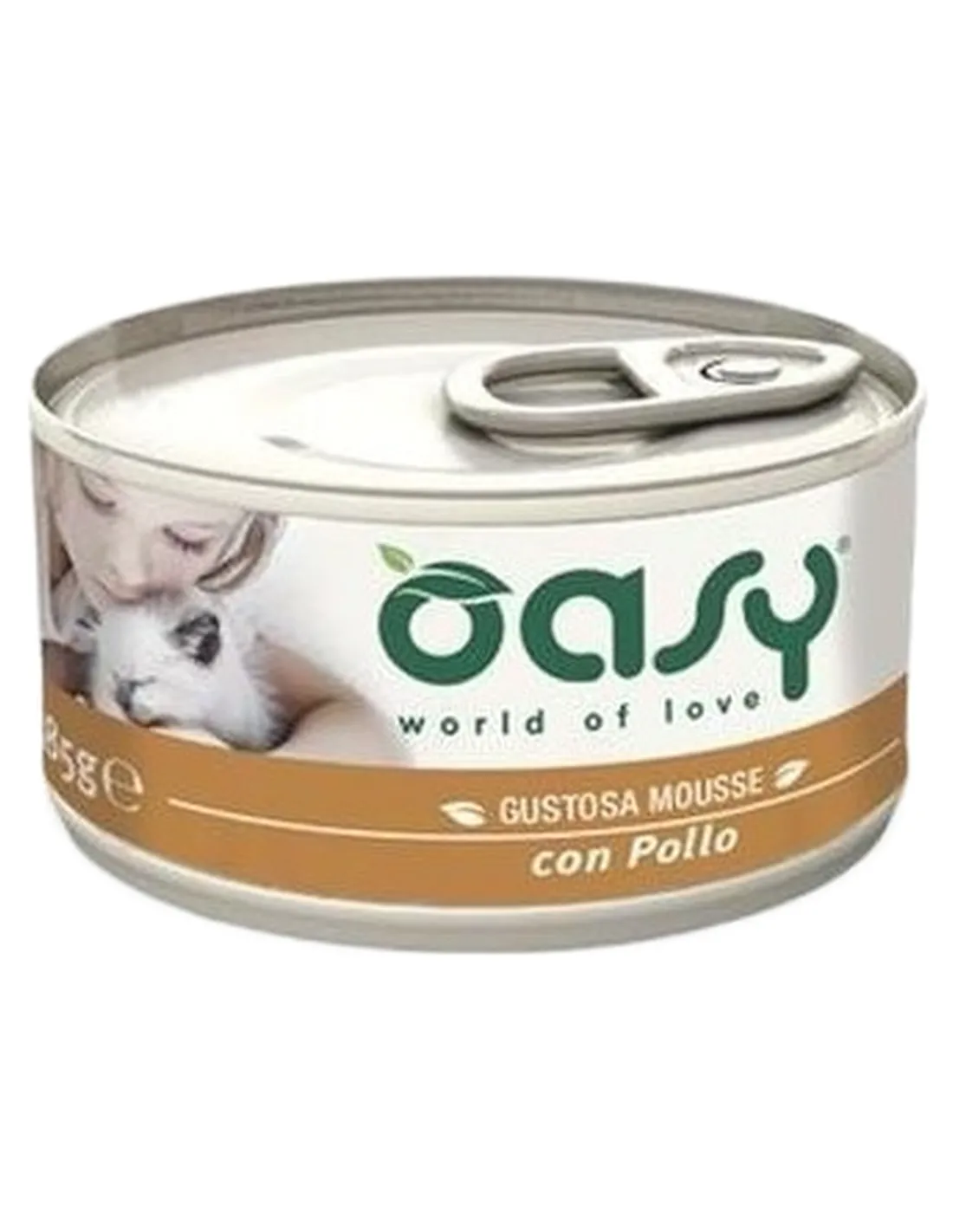 Oasy gatto mousse pollo 85 gr  