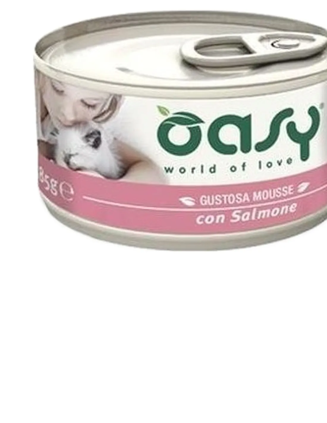 Oasy gatto mousse salmone 85 gr  