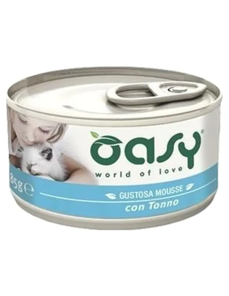 Oasy gatto mousse tonno 85 gr  