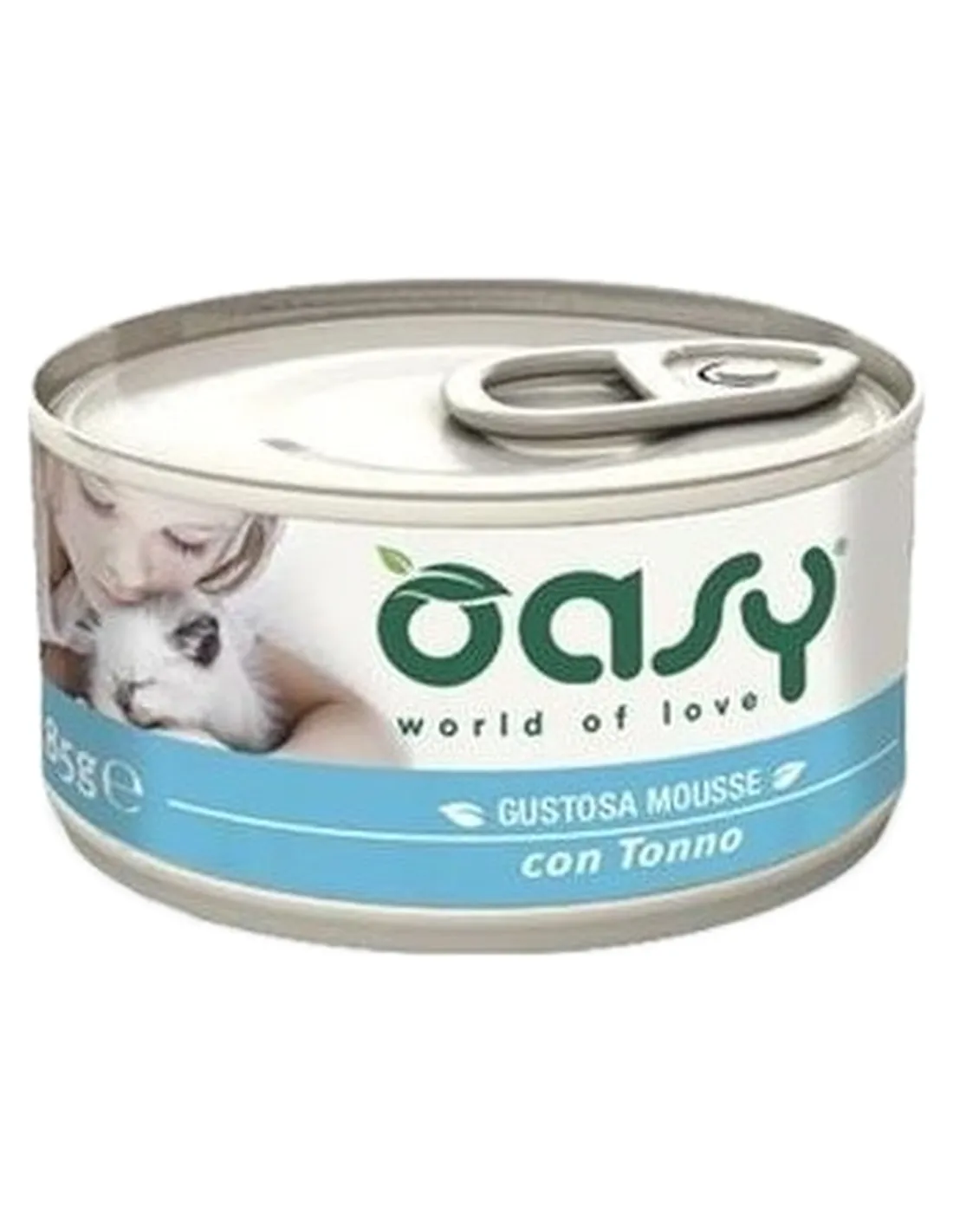 Oasy gatto mousse tonno 85 gr  
