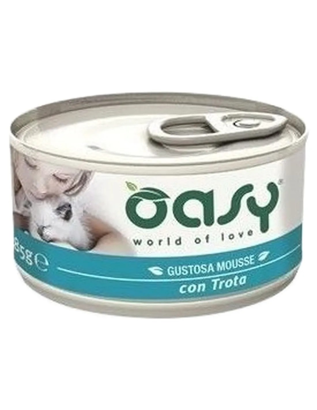 Oasy gatto mousse trota 85 gr  