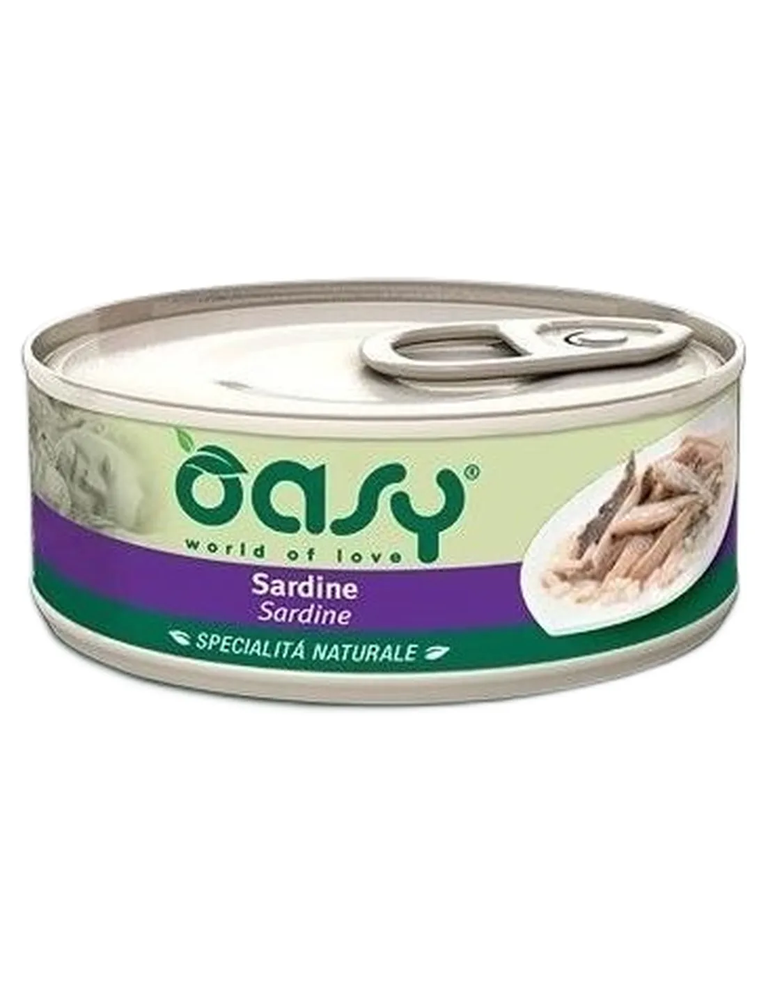 Oasy gatto sardine umido 150 gr  