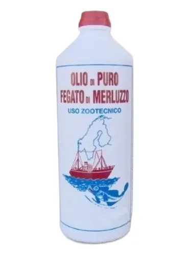 Olio di fegato di merluzzo 1 lt  