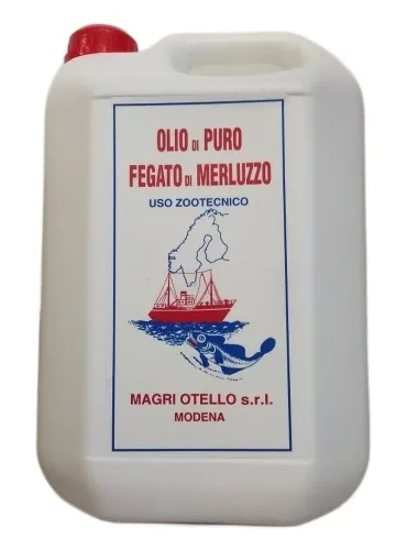 Olio di fegato di merluzzo 5 kg  