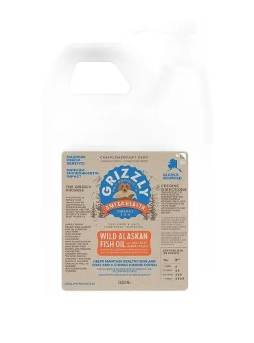 Grizzly pet products olio salmone grizzly Plus 2 lt