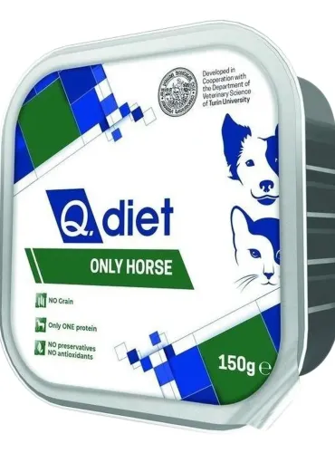 Q.diet only fresh horse 150 gr
