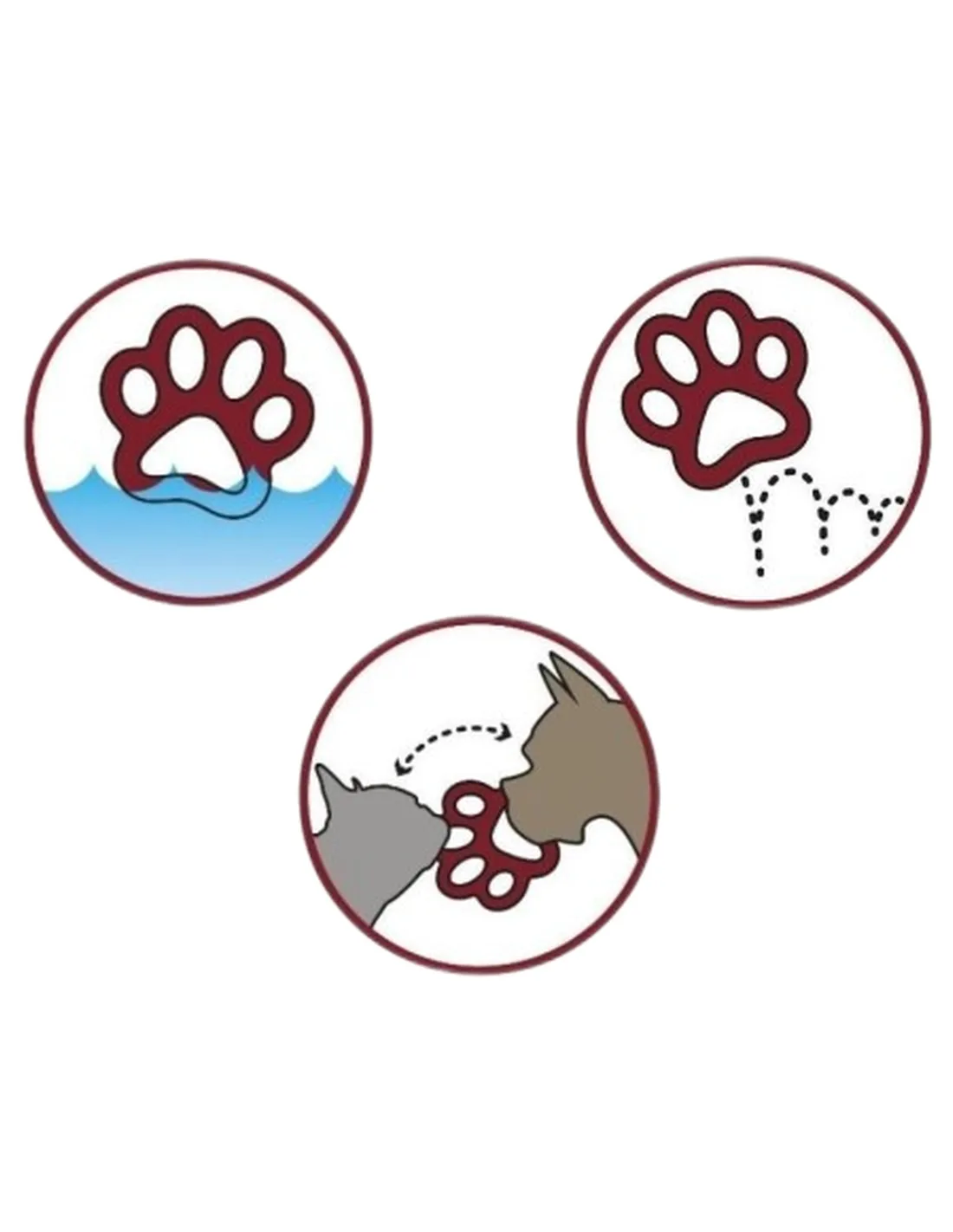 Bama pet orma gioco per cani 14 cm  