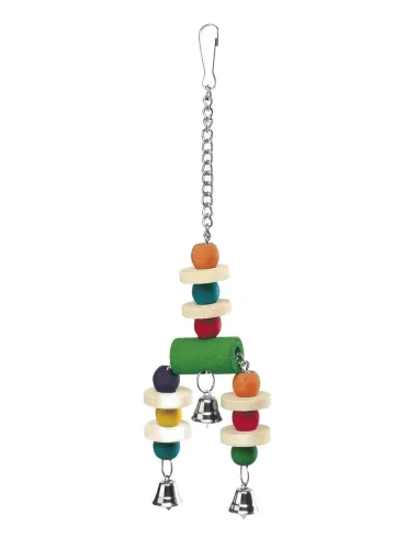 Ferplast PA 4092 gioco pendente curvo colorato per pappagalli  