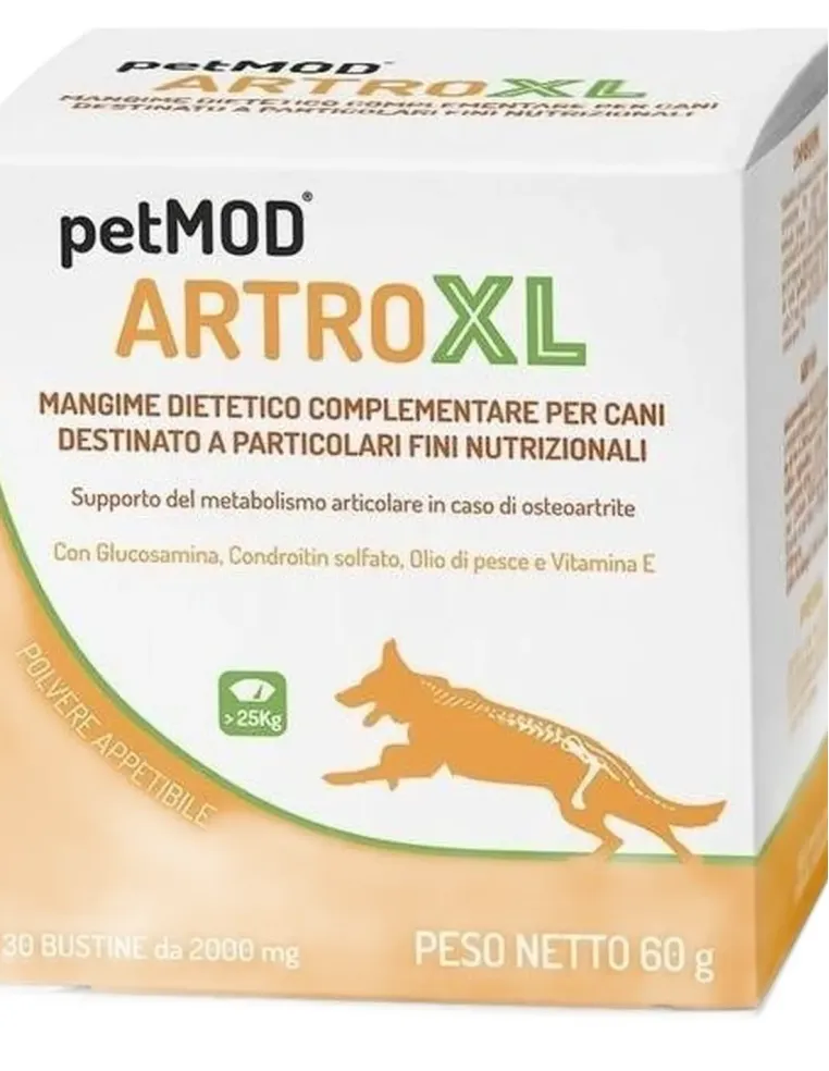 Petmod artro XL 30 bustine 2000 mg  