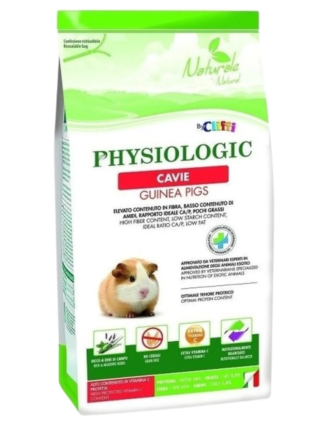 Cliffi physiologic cavia 800 gr  