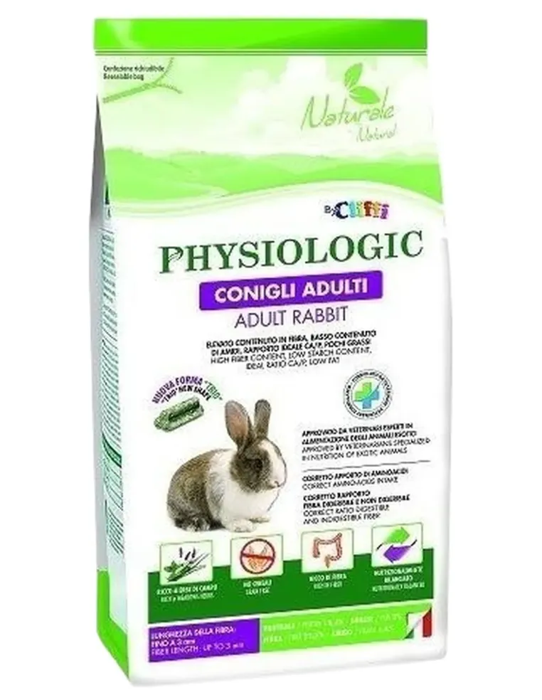 Cliffi physiologic coniglio nano adulto 800 gr  