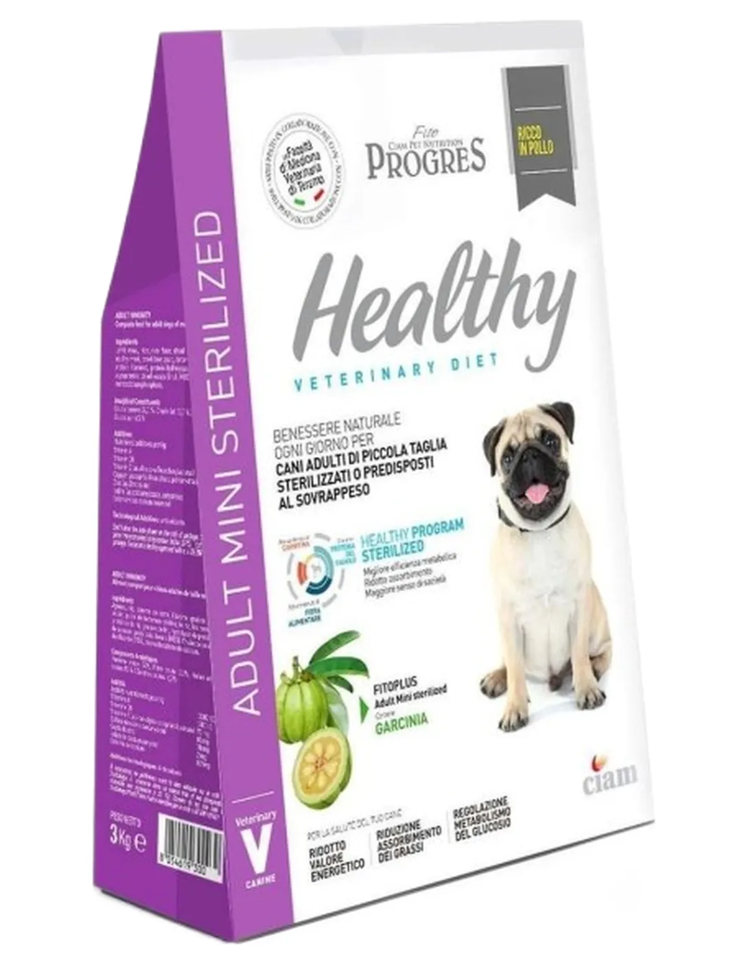 Fito progres cane healty adult mini sterilized 1 kg  