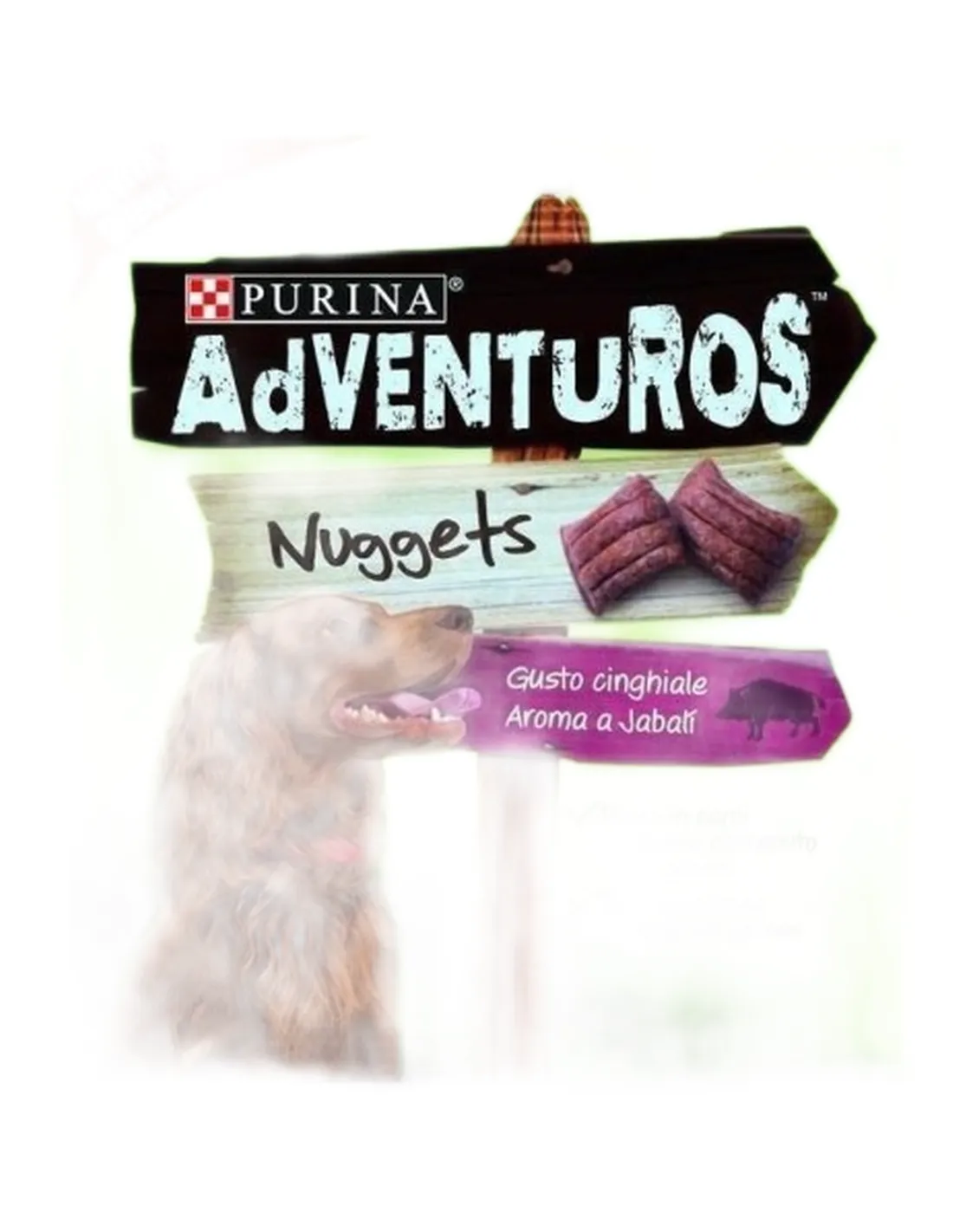 Purina adventuros nuggest gusto cinghiale 90 gr  