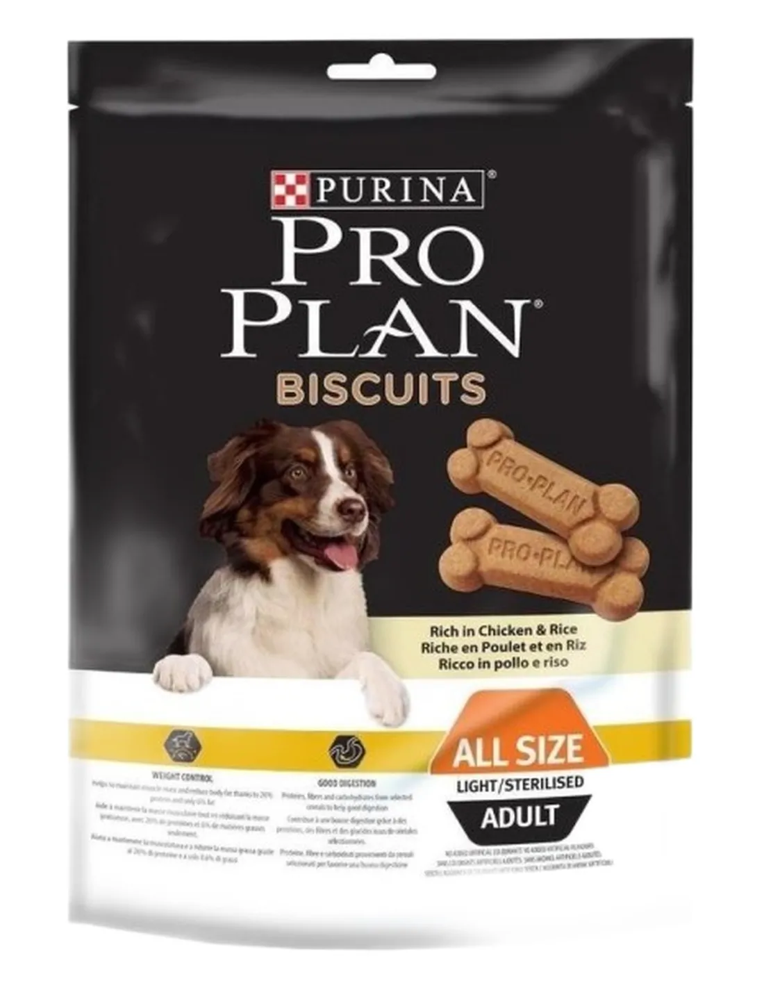 Purina proplan biscuits light 400 gr  