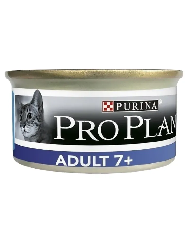 Purina Proplan gatto adult 7+ tonno 85 gr  