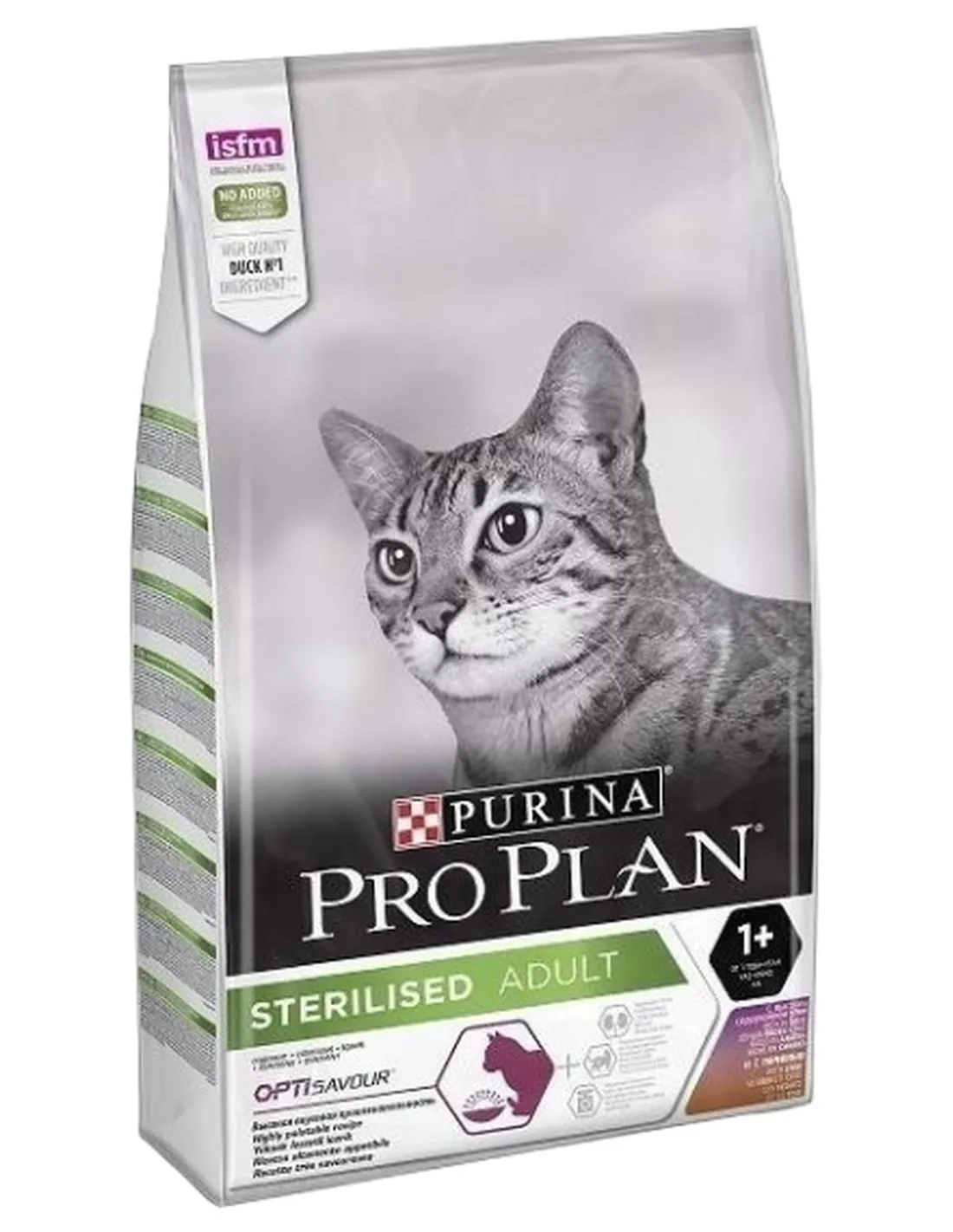 Purina proplan gatto sterilised adult optisavour anatra con fegato 10 kg  