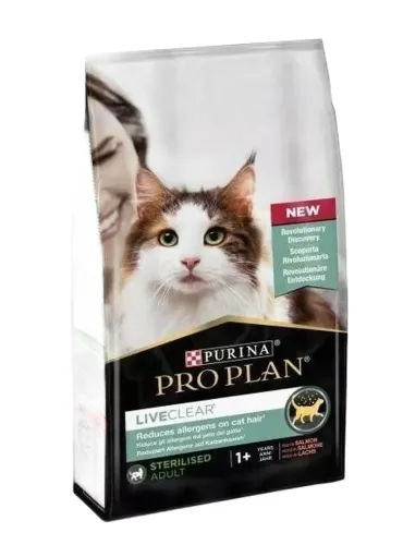 Purina proplan gatto liveclear adult sterilizzato salmone 1,4 kg
