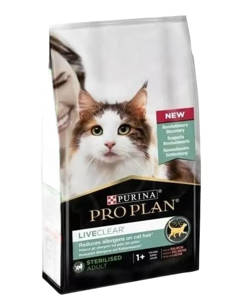 Purina proplan gatto liveclear adult sterilizzato salmone 1,4 kg  